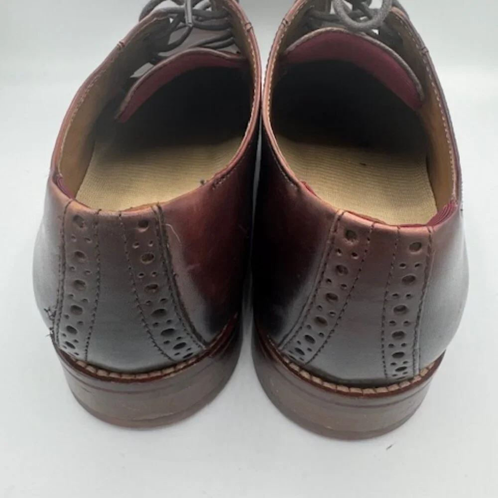 Johnston & Murphy Men's Conrad 2.0 Mahogany Full Grain Size 9M